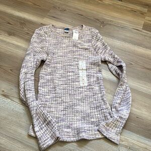 Long sleeve plush tee